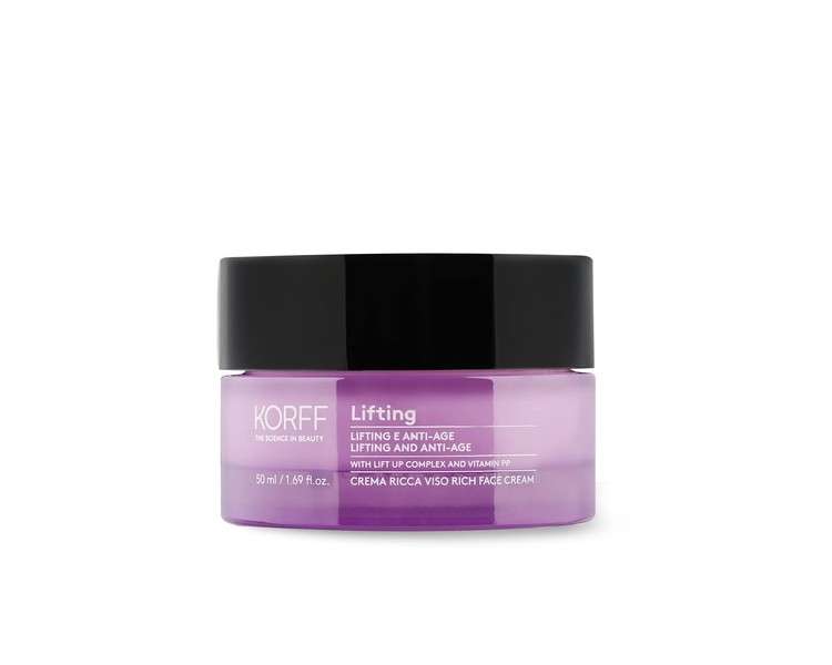 Korff Lifting Rich Face Cream with Lift Up Complex and Vitamin PP 50ml