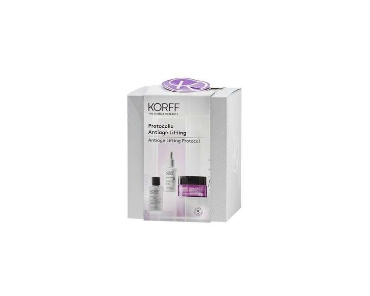 Korff Box Protocol Anti-Aging Lifting Liquid Exfoliator Face Serum Face Cream