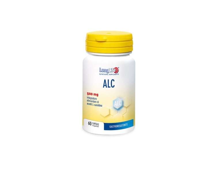 ALC 500mg LongLife Vegetarian Capsules