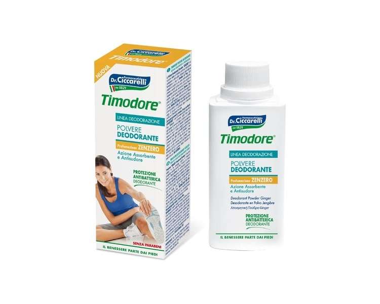 Timodore Deodorant Powder Ginger 75g