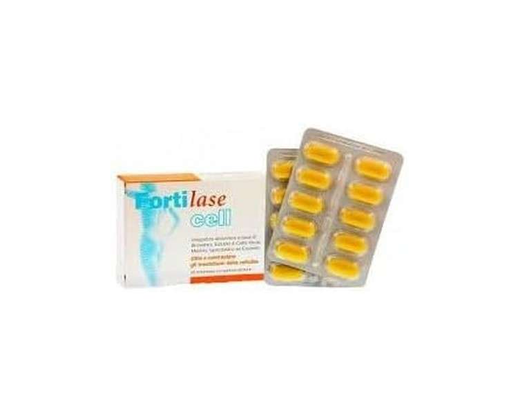 Mylan Fortilase Cell Dietary Supplement Draining Anti Cellulite 30 Tablets