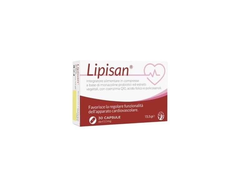 ABROS Lipisan Cholesterol Levels Supplement 30 Capsules