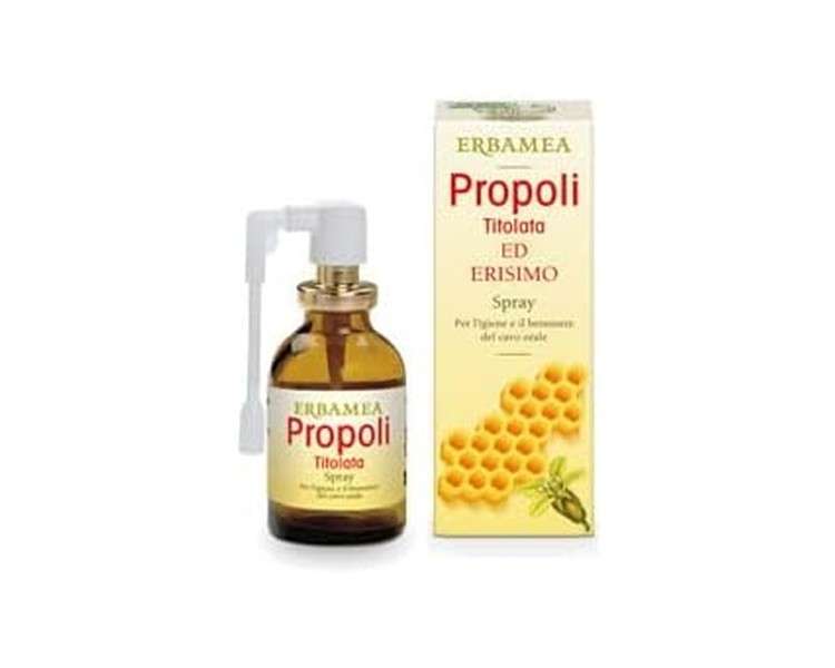 Erbamea Propoli Erisimo Titolata Spray 20ml