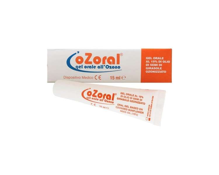 INNOVARES Ozoral Protective Ozonised Oral Gel for Repairing Gums and Oral Cavity 15ml