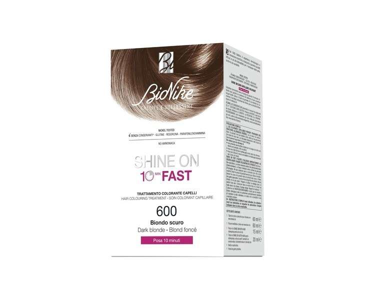 Bionike Shine On Fast Hair Coloring Treatment 600 Dark Blonde