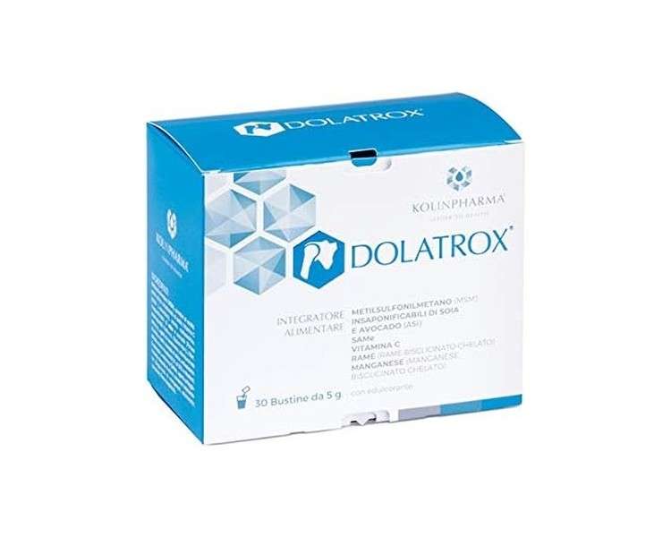 Kolinpharma Dolatrox Joint Cartilage Bone Supplement 30 Bags of 5g