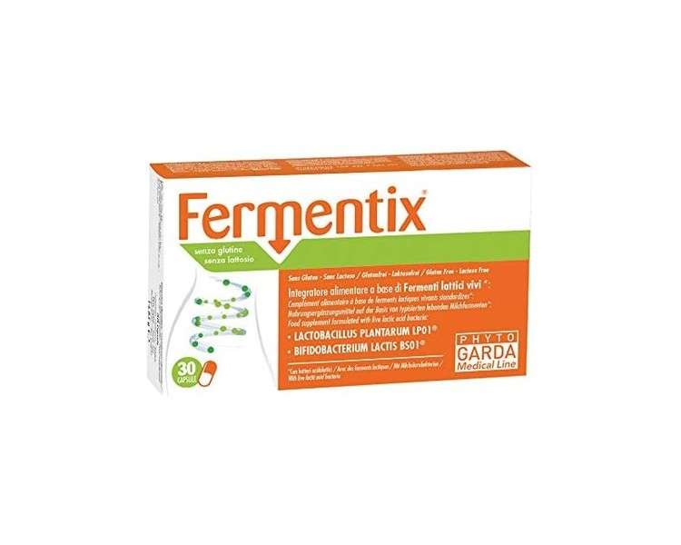 Phyto Garda Fermentix Live Lactic Ferments 30 Capsules