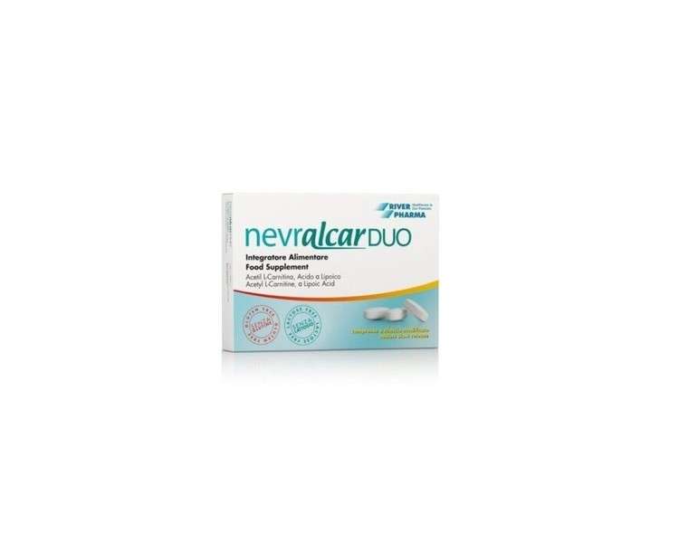RIVER PHARMA Nevralcar Duo Nervous System Health Supplement 60 Pills