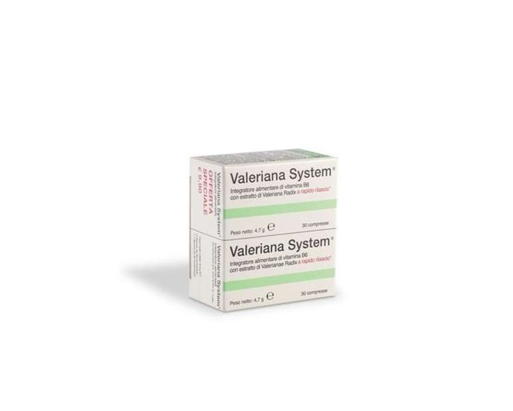 Baldrian System Sanifarma 30 + 30 Tablets - Pack of 2