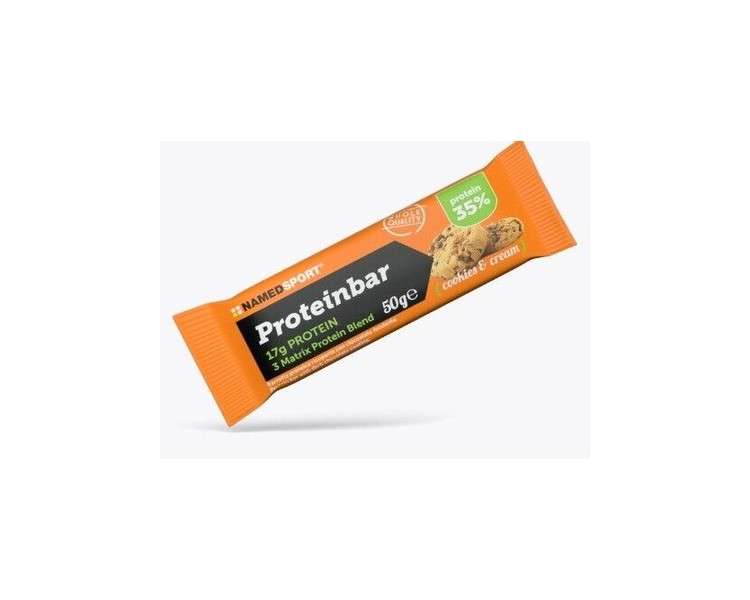 Namedsport Cookies & Cream Protein Bar 50g