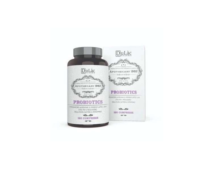 DULAC FARMACEUTICI Apothecary Probiotics Probiotics Supplement 120 Tablets