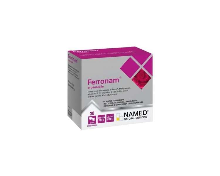 NAMED Ferronam Iron Supplement 30 Sticks