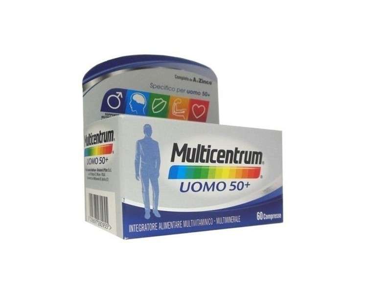 Multicentrum Man 50+ Multivitamin Multimineral Supplement 60 Tablets