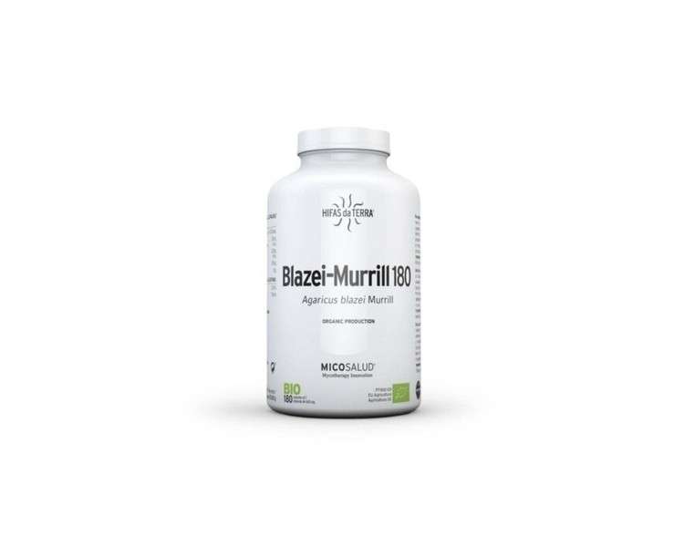 HIFAS DA TERRA Blazei Murril Immunostimulating Supplement 180 Capsules