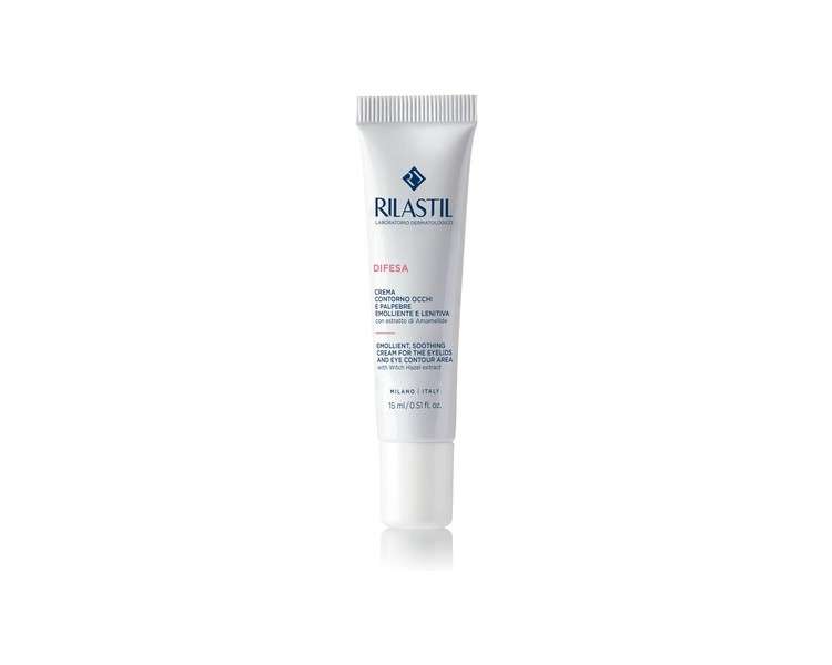 Rilastil Difesa Eye and Eyelid Contour Cream Emollient and Soothing 15ml