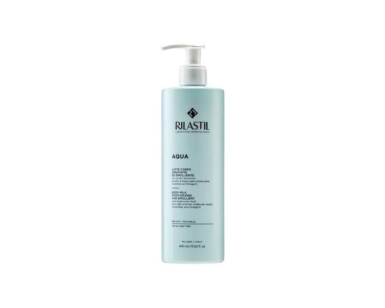 Aqua Emollient Moisturizing Body Lotion 400ml