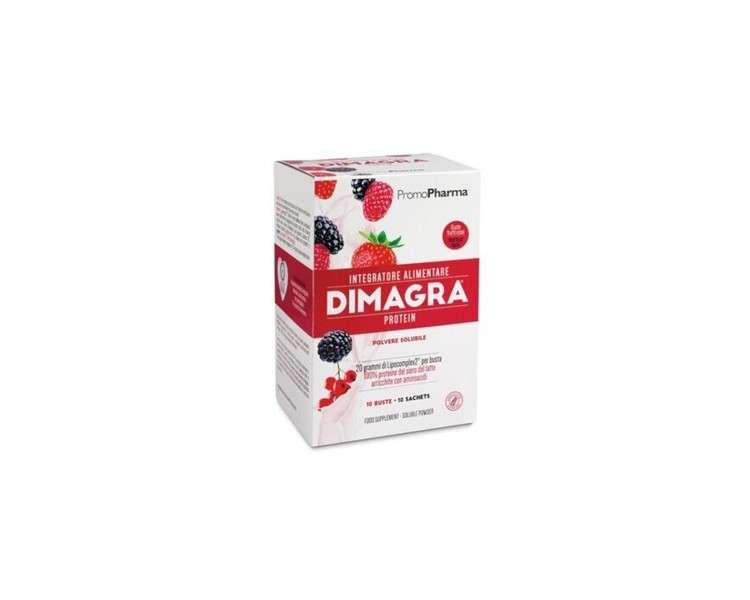 PromoPharma Dimagra Protein Dietary Supplement Red Fruits