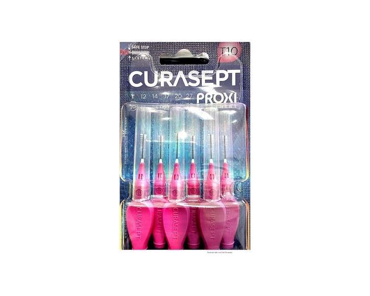 Curasept Proxi Treatment T10 Interdental Brush 6 Brushes