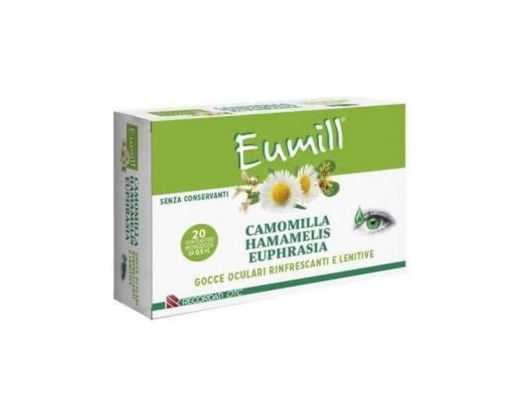 EUMILL Eye Drops 20 Single-Dose Vials 0.5ml