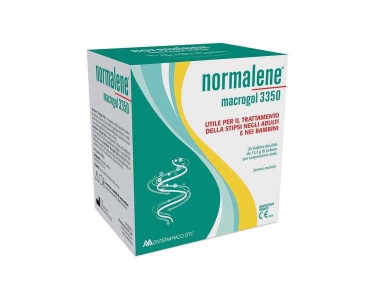 Normalene Macrogol 3350 Medical Device 20 Divisible Sachets