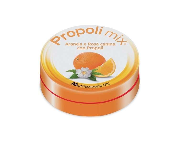 Montefarmaco Propoli Mix Orange Candy with Rosehip