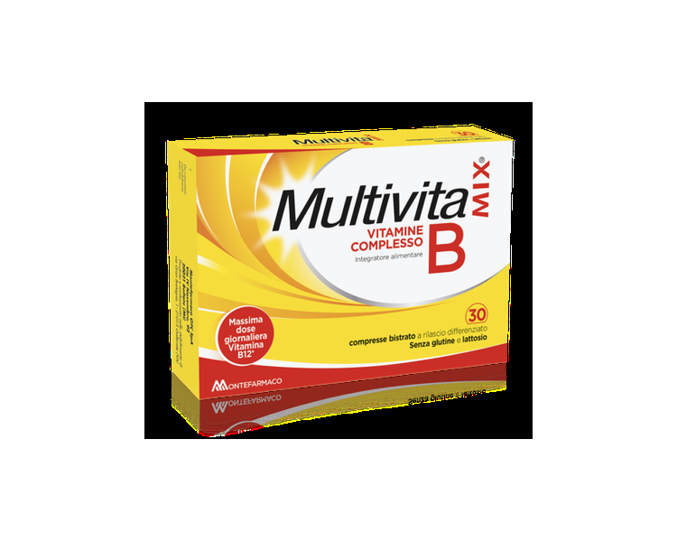 Multivitamix B Montefarmaco 30 Tablets