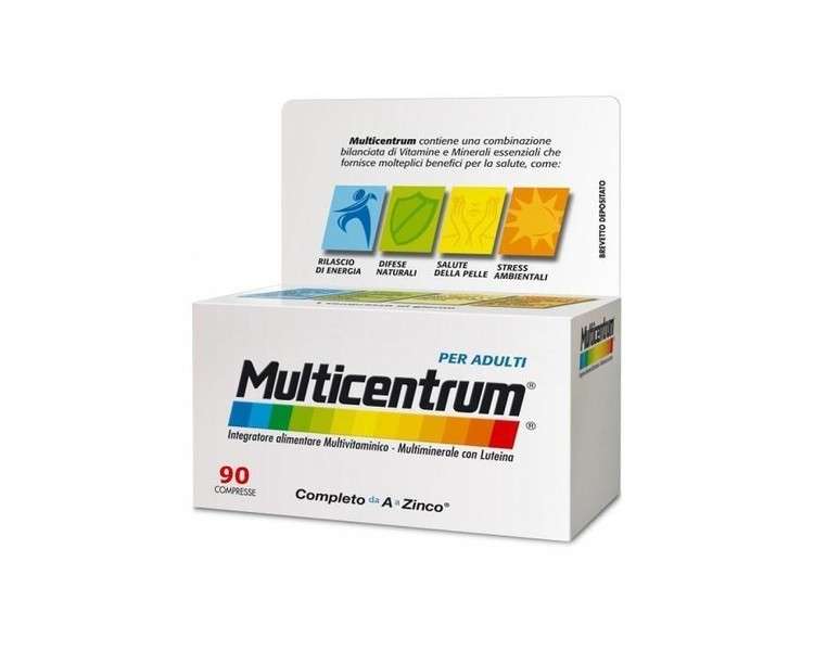 Multicentrum Adult Food Supplement 90 Tablets