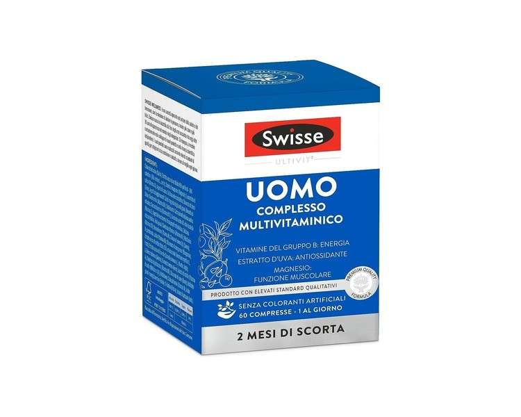 Swisse Men Multivitamin Dietary Supplement 60 Tablets