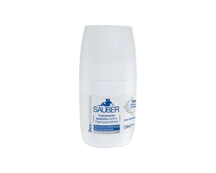 Sauber Pharma Deodorant Roll-On Antiperspirant 72h 50ml