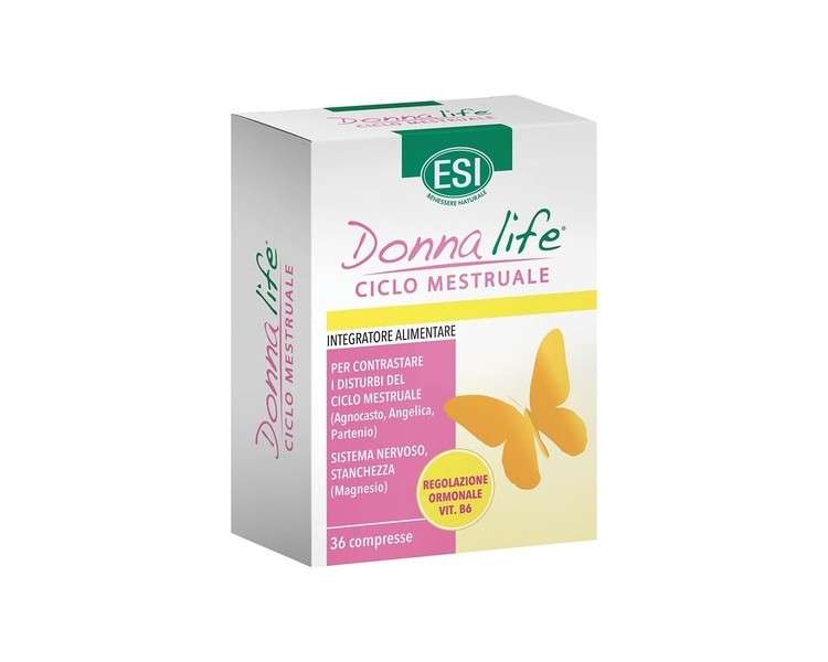 Esi Women's Life Menstrual Cycle 36 Tablets