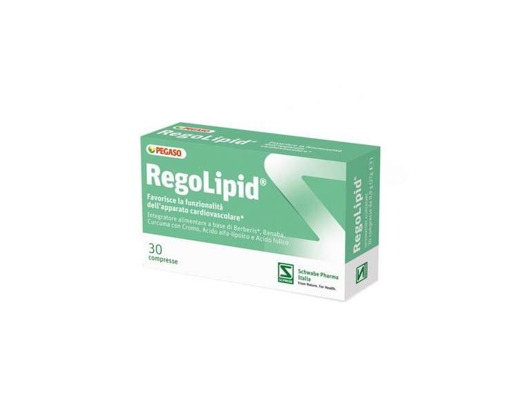 Pegaso RegoLipid Dietary Supplement 30 Tablets