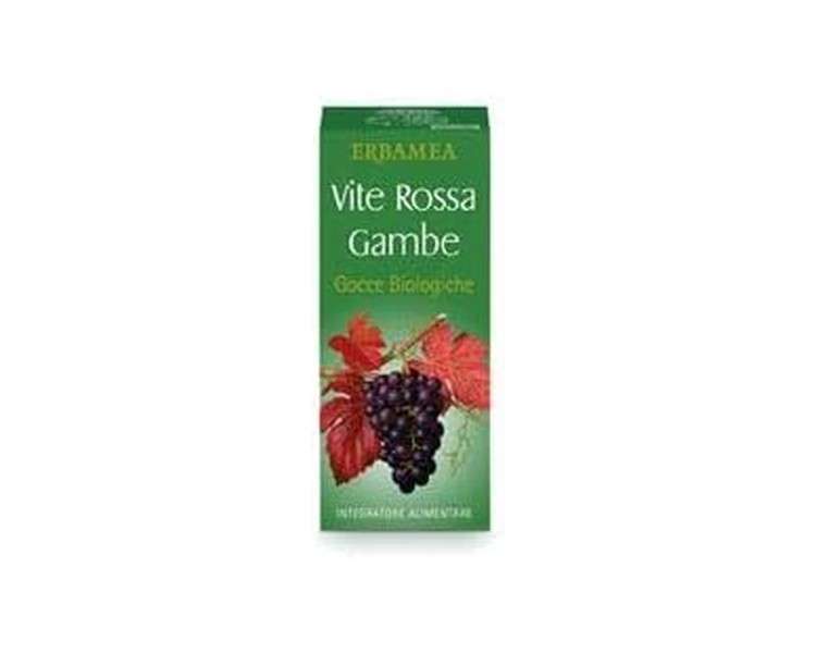 Erbamea Vite Rossa Gambe Organic Drops 100ml