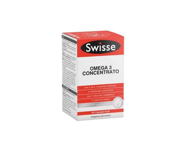 Swisse Omega-3 Concentrate 60 Capsules