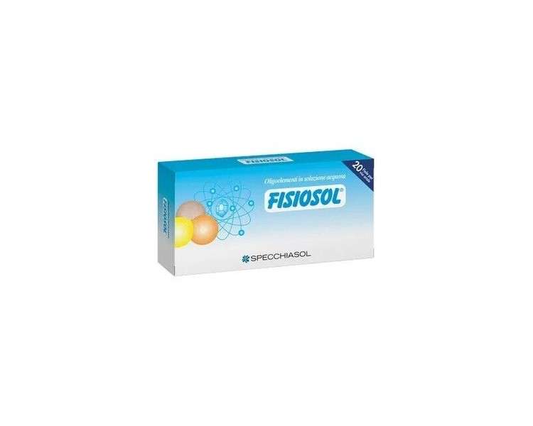 Specchiasol Fisiosol 15 Copper 20 Ampoules for Oral Intake