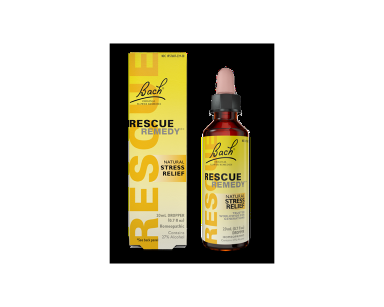 Bach Rescue Remedy Homeopathic Product in Drops 20ml