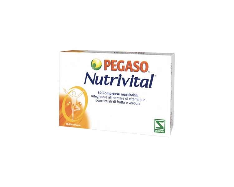 Pegaso Nutrivital Dietary Supplement 30 Chewable Tablets