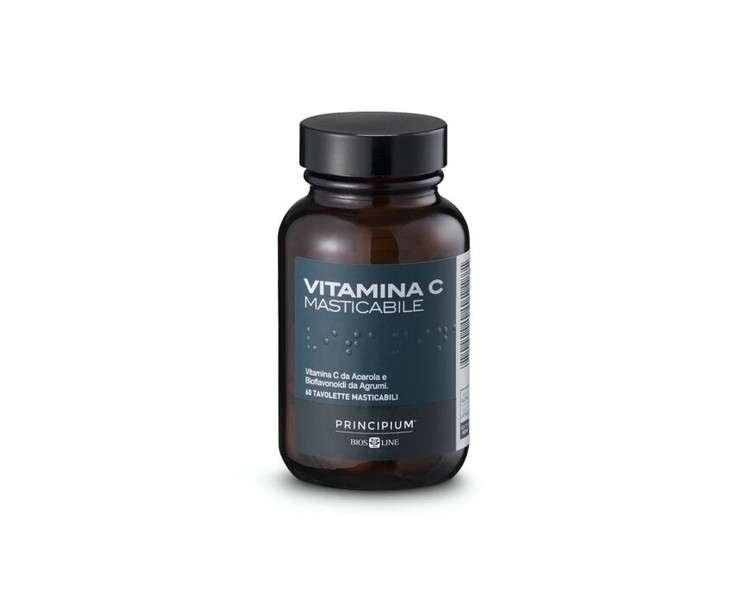 Principium Vitamin C Chewable Tablets BiosLine 60 Tablets