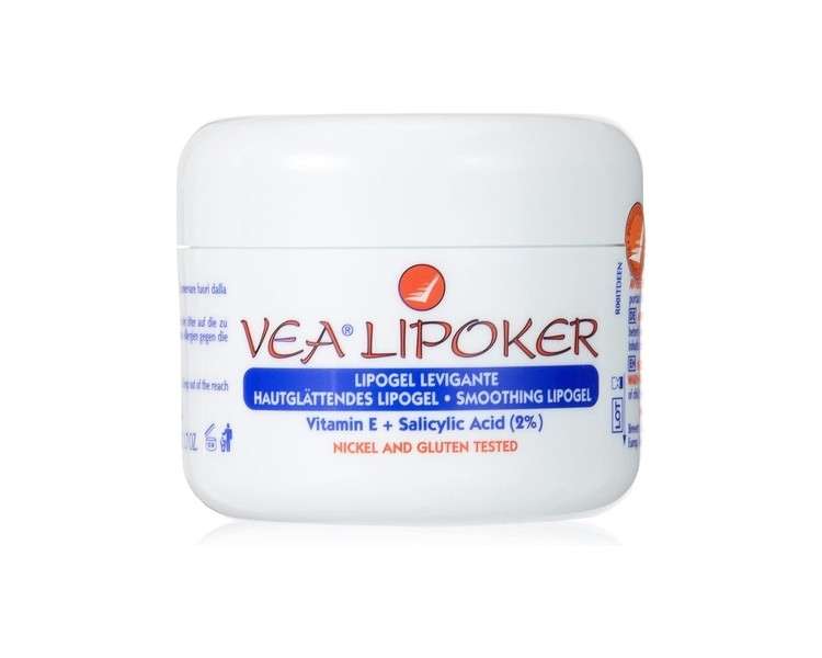 Lipoker Lipogel Emollient Moisturizing Cream for Dry Skin 50ml