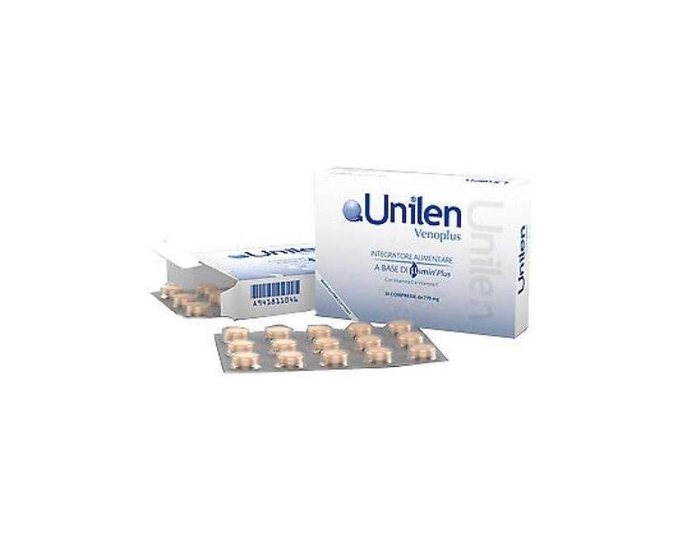 Uniderm Farmaceutici Food Supplement Unilen Venoplus 30 Tablets