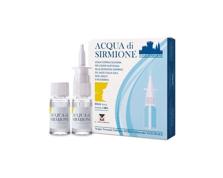 ACQUA DI SIRMIONE Ideal for Closed Nose 6 Vials of 15ml - Pack of 6