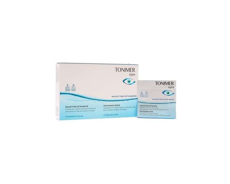 Tonimer Eye Wipes for Inflamed Eyes