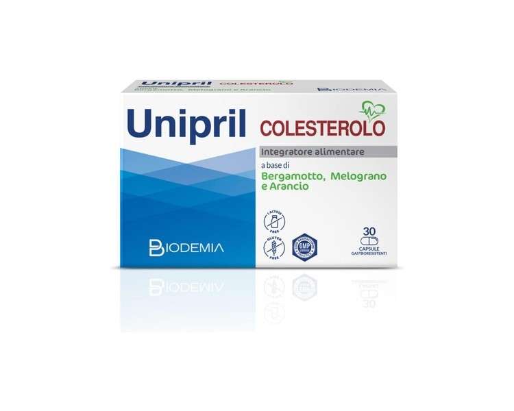 Global Pharmacies Partner Unipril Cholesterol 30 Gastroresistant Capsules