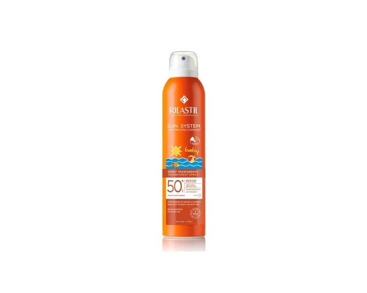 Rilastil Sun System Baby Transparent Spray SPF50+ 200ml