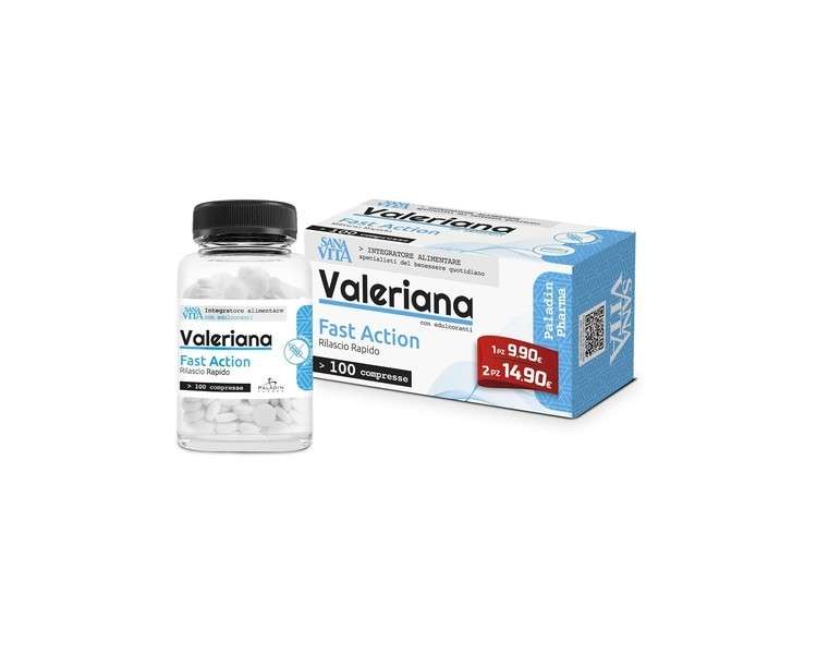 Paladin Pharma Sanavita Valeriana 100 Tablets