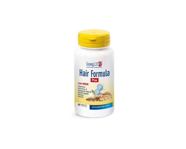 Hair Formula Plu LongLife 60 Coated Tablets