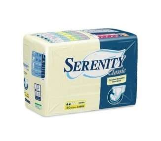 SERENITY Incontinence Diapers Size Extra Large