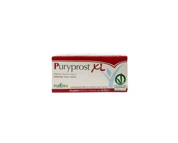 PURYTRA FARMACEUTICI Puryprost Food Supplement for the Prostate 15 Capsules