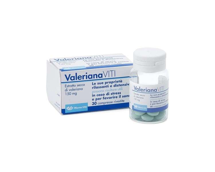 Valeriana Viti 30 Coated Tablets