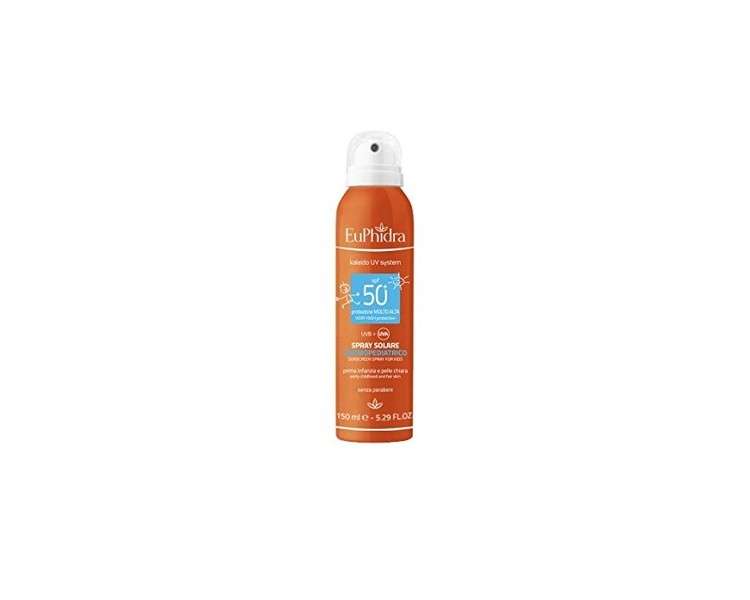 Euphidra Dermopädiatrisches Solarspray SPF 50+ 150ml