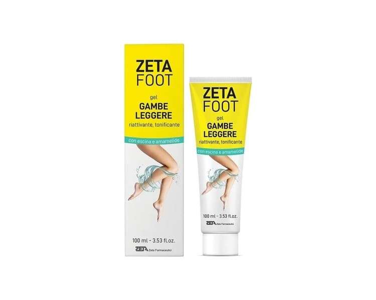 Zeta Farmaceutici ZetaFoot Reinvigorating and Toning Gel for Light Legs 100ml